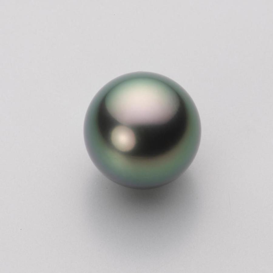 [ムーンレーベル 公式] ブラックパール 12mm 黒蝶 真珠 ペンダント トップ K18 イエローゴールド レディース NB00012R21PC01500Y-Tの画像