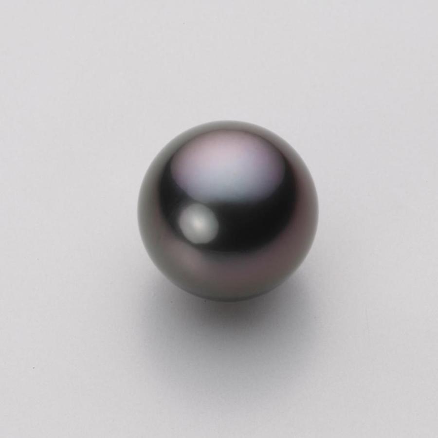 [ムーンレーベル 公式] ブラックパール ピアス 12mm 黒蝶 真珠 ピアス PT900 プラチナ レディース NB00012R22BK0PA08Pの画像