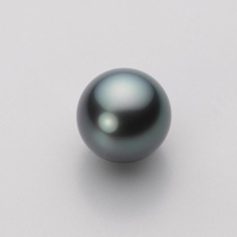 ムーンレーベル 公式] ブラックパール イヤリング 12mm 黒蝶 真珠