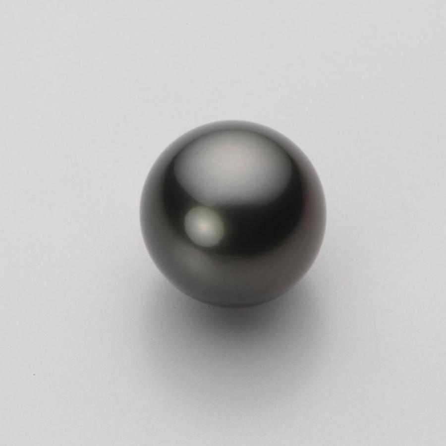 [ムーンレーベル 公式] ブラックパール 12mm 黒蝶 真珠 ペンダント トップ K18 イエローゴールド レディース NB00012R23PC0797Y0-Tの画像
