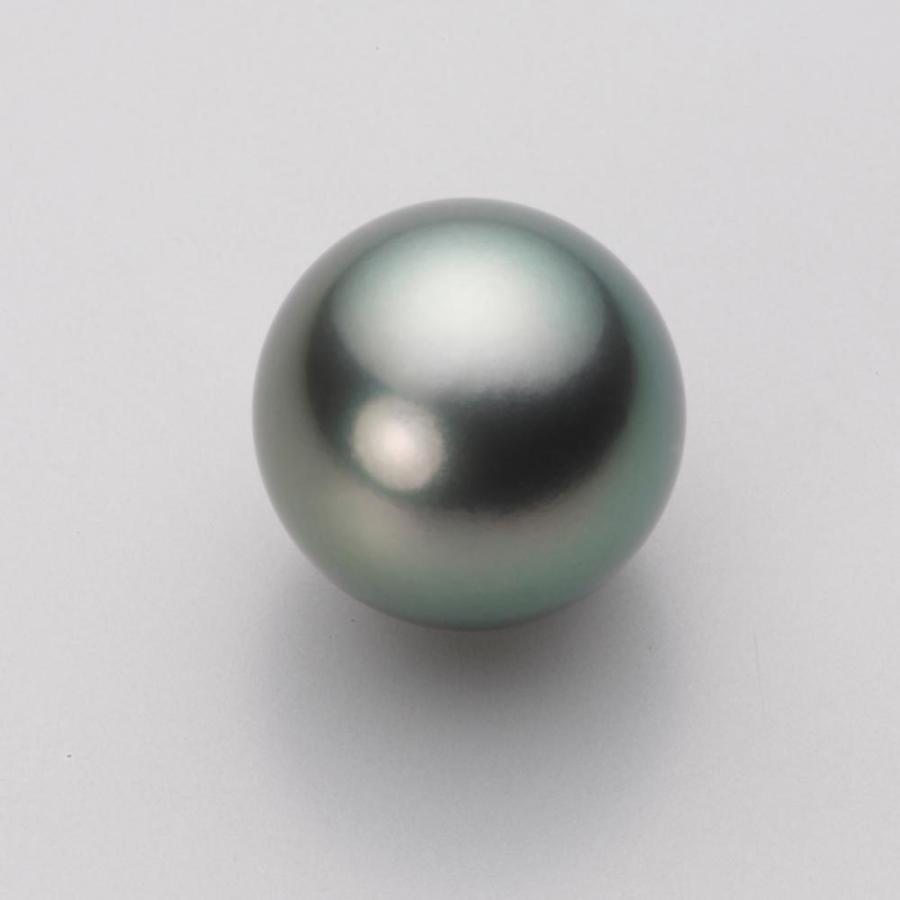 [ムーンレーベル 公式] ブラックパール ネックレス 14mm 黒蝶 真珠 ペンダント K18WG ホワイトゴールド レディース NB00014R12DG0647W0_1