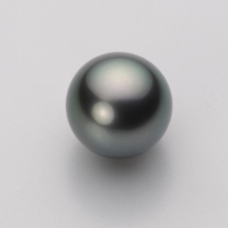 [ムーンレーベル 公式] ブラックパール ネックレス 14mm 黒蝶 真珠 ペンダント K18WG ホワイトゴールド レディース NB00014R22PC0789W0_1