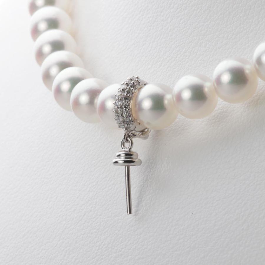 ムーンレーベル 公式] 南洋真珠 9mm 白蝶 真珠 ペンダント トップ