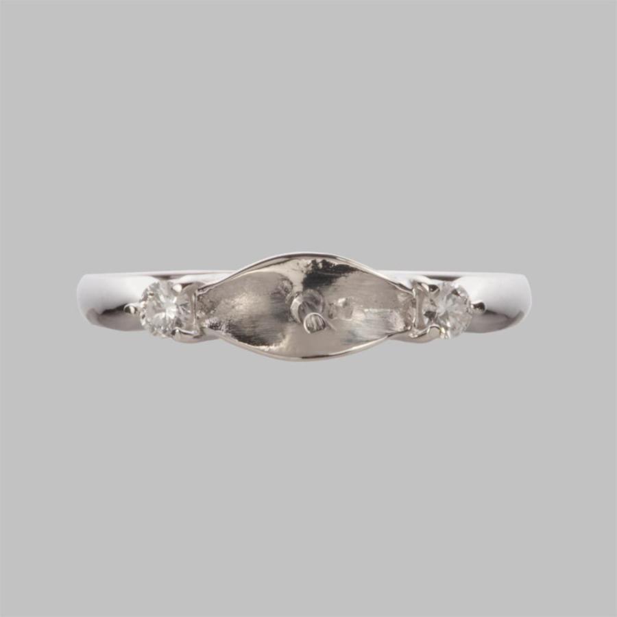 XQ8194 リング・指輪 シルバー×ピンク系   シロチョウ養殖 南洋真珠 Silver Ring -Comfort 004- シルバー リング – yuzen-official