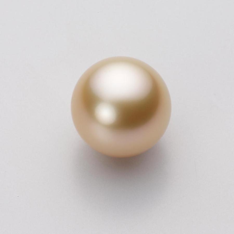 [ムーンレーベル 公式] 南洋真珠 12mm 白蝶 真珠 ペンダント トップ K18 イエローゴールド レディース NW00012R23LG0314Y0-Tの画像