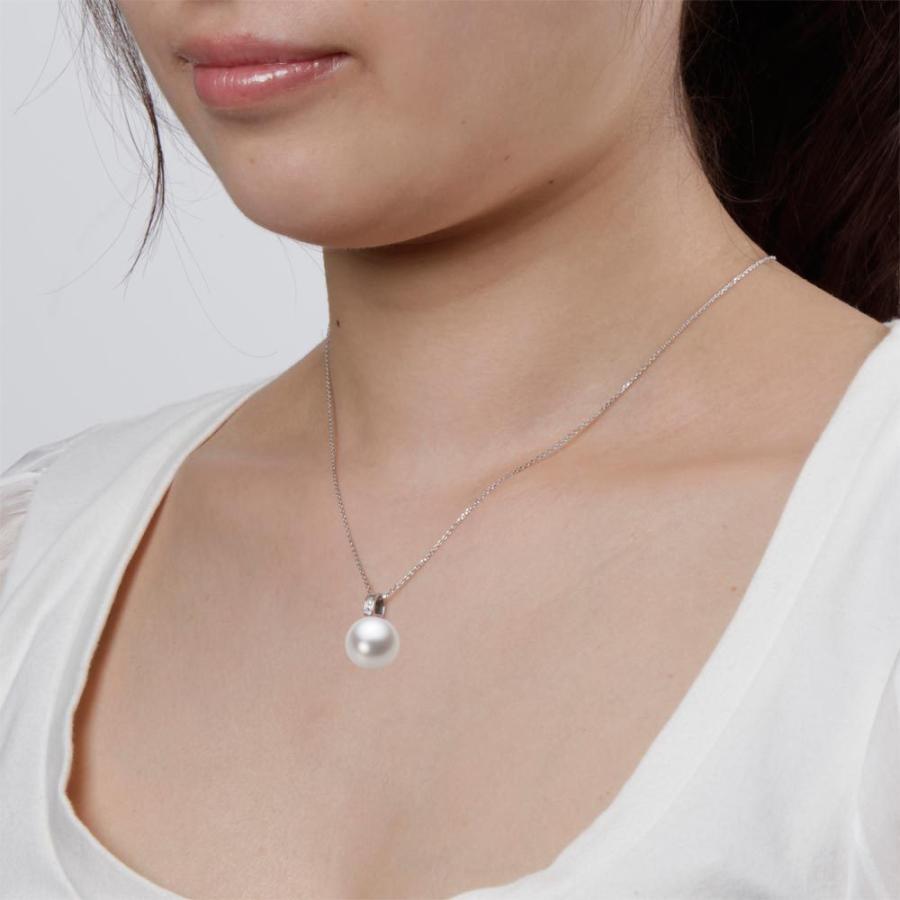 新品K18WG 南洋真珠ペンダントヘッド