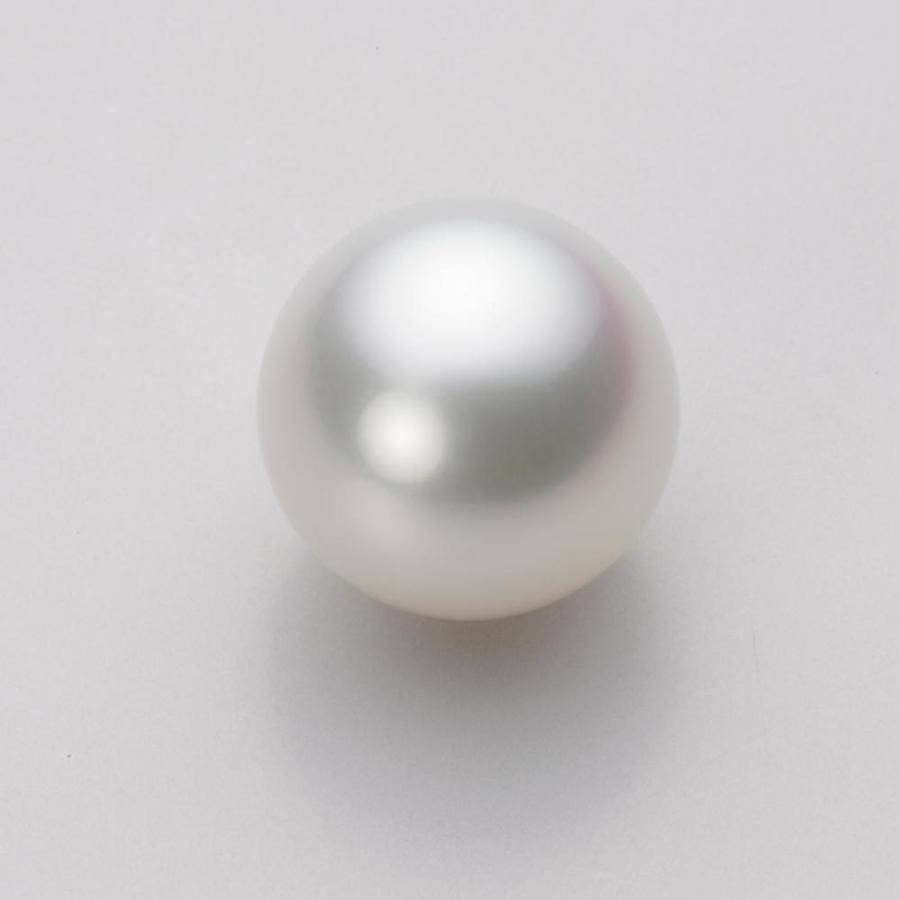 [ムーンレーベル 公式] 南洋真珠 ネックレス 14mm 白蝶 真珠 ペンダント K18WG ホワイトゴールド レディース NW00014R22WH0115W0