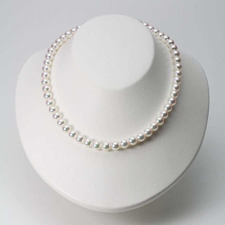 ムーンレーベル 公式] あこや真珠 パール ネックレス プレミアム 7.5mm