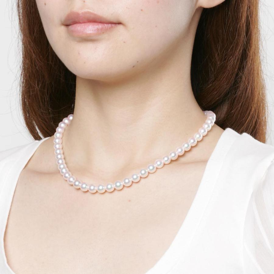 ムーンレーベル 公式] あこや真珠 パール ネックレス プレミアム 7.5mm