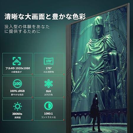 ヒ*ン様 モバイルモニター (Intehill） 17.3インチ フルHD 使用