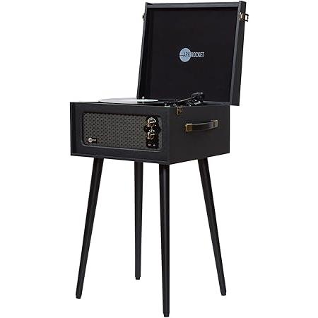 Arkrocket Discovery 3速度Bluetoothレコードプレーヤー レトロターン 