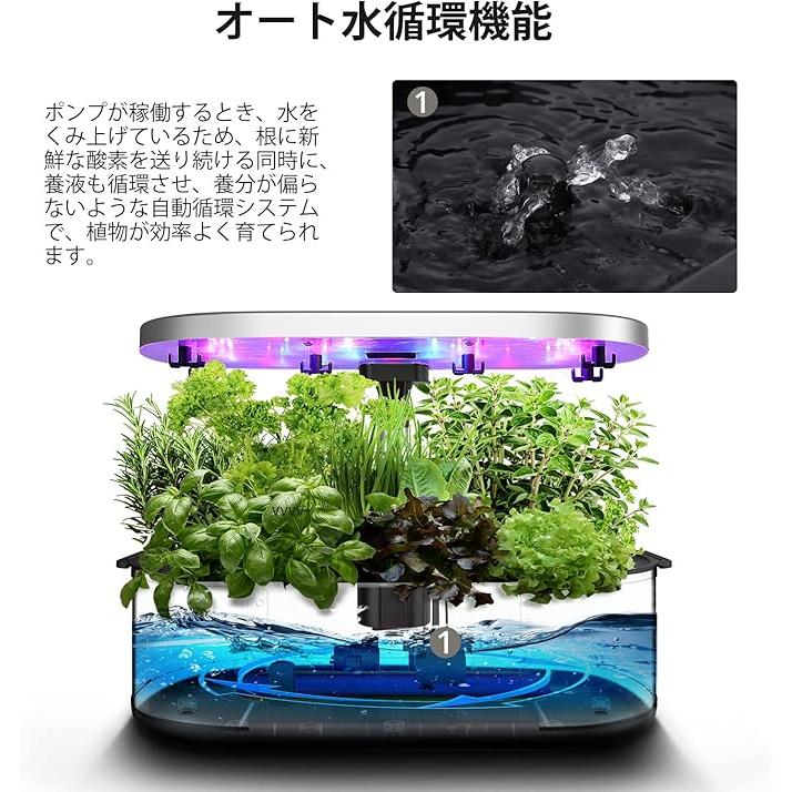 JustSmart GS1シリーズ 室内ガーデンキット ハイポニカ付き