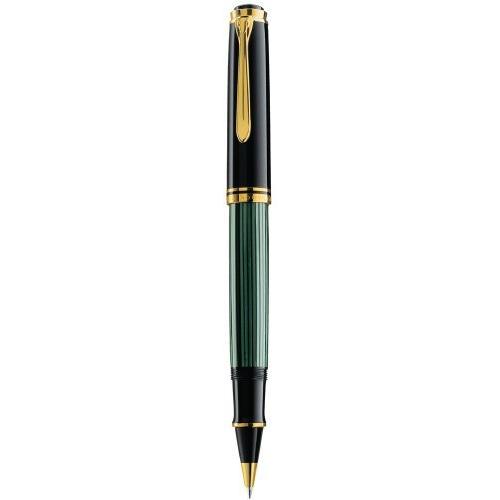 ペリカン スーベレーン R800ボールペン 水性 緑縞 R800