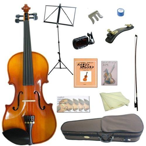 ほぼ未使用 STENTOR 4/4 フルサイズヴァイオリンケース セミハード 赤