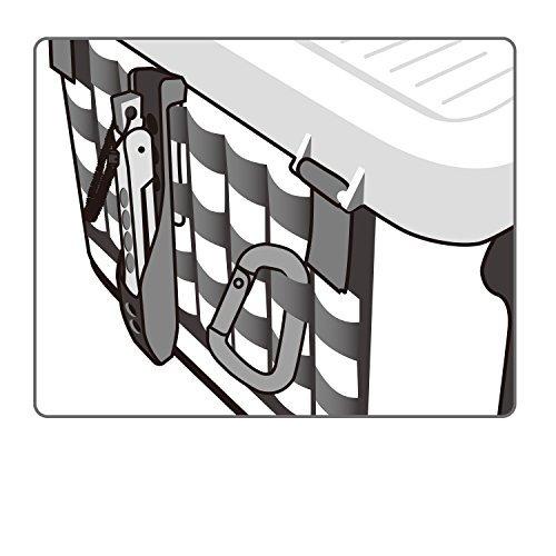 第一精工 タックルボックス タックルキャリアー MS4025 クロ×クロ ルアーケース タックルケース 釣り 