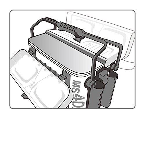 第一精工 タックルボックス タックルキャリアー MS4025 クロ×クロ ルアーケース タックルケース 釣り 