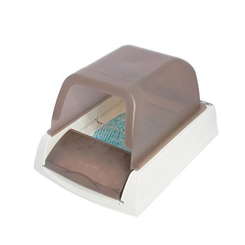 Petsafe 自動 スクープフリー ウルトラ 猫用トイレ本 猫 トイレ ネコ 自動 トイレ トイレ 旅行 猫のトイレ手間なし Blue 自動清潔 Moonlight 猫用トイレ本 A B00kipectc 素晴らしい価格