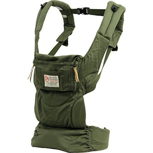 BuddyBuddy 抱っこ紐 アーバンファン 抱っこひも カーキ