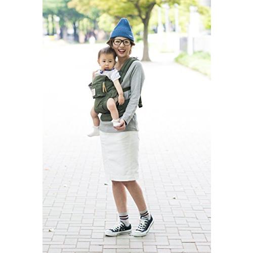 BuddyBuddy 抱っこ紐 アーバンファン 抱っこひも カーキ 