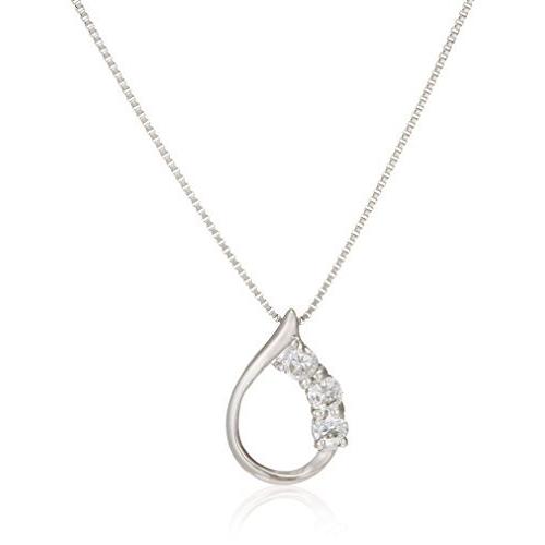 ディーコレクション D-COLLECTION プラチナダイヤモンドネックレス0.1ct DAPN-391PT 