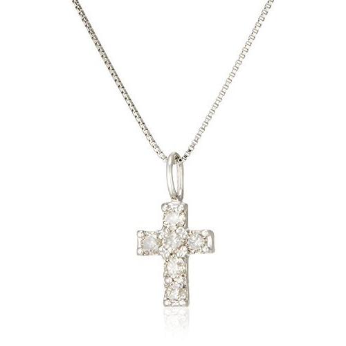 ディーコレクション D-COLLECTION プラチナ ダイヤモンドネックレス0.1ct DS-54