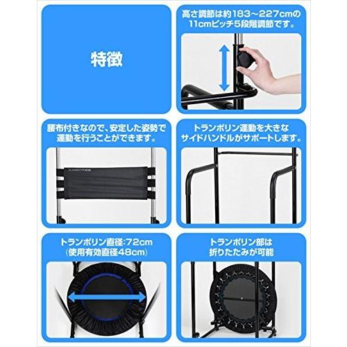 アルインコALINCO ぶら下がり健康器 懸垂マシン バランスウォーク EX8017 トランポリン 付 