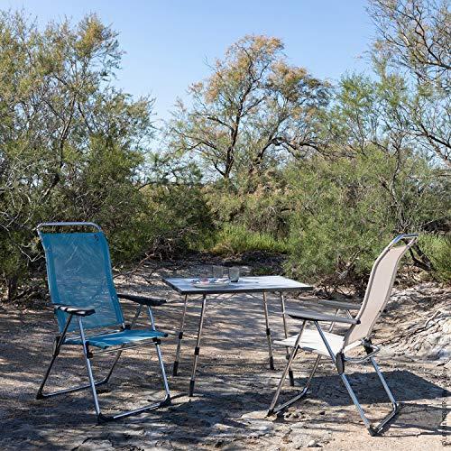 ラフマLafuma アウトドア チェア 折りたたみ アリュ シャムALU CHAM オーシャンブルー LFM2772-3865 