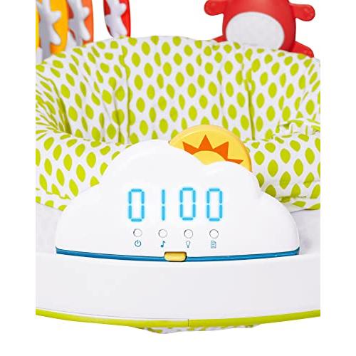 SKIP HOP バウンス&カウント・アクティビティージャンパー FTSH304350 1個 (x 1) 洗練された白とグレーを基調にしたデザインは こだわりのインテリアを邪魔しません ジャンプをカウントしてくれる機能付きで お子さまの日々の成長を確認でき 100回ジャンプで拍手でお祝いしてくれる機能も