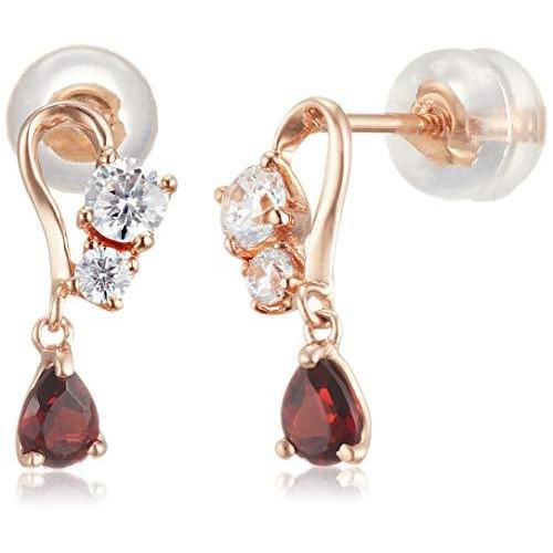 ブルーム キュービックジルコニアCZ K10 ピアス BAELB080CK00 ピンクゴールド 