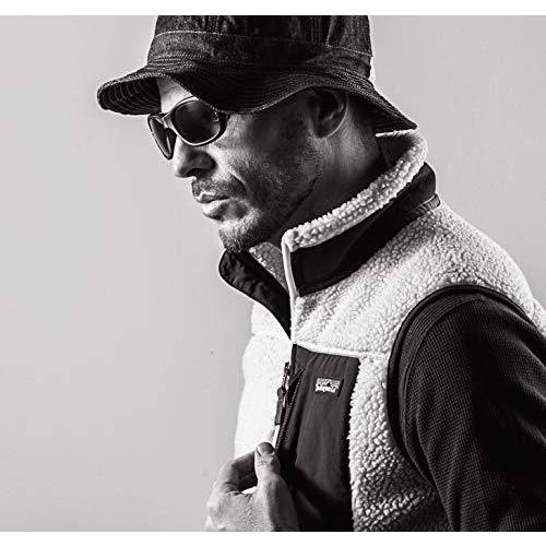 Zequeゼクー 偏光サングラス Fiftyフィフティ F-1741 マットブラック LUSTER ORANGE 