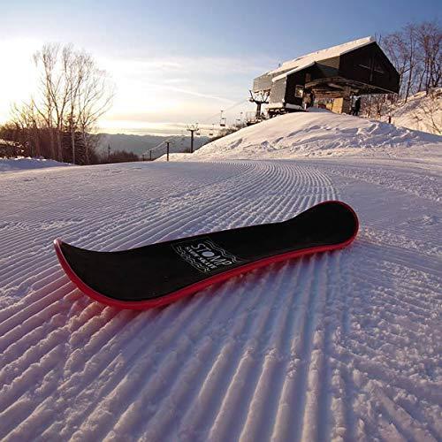 stomp スノースケート STOMPボードライド 80.5×23.5cm レッド スノースケートデッキ SNOW SKATEBOARD スノースケート