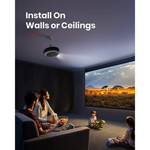 Anker Nebula Cosmos プロジェクタースタンド すべての星雲プロジェクターに対応 1/4インチ取り付けブラケット ミニ壁または天井プロジェクターマウント 