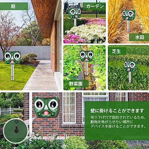 配送員設置送料無料 令和 3 年進化版 猫よけ 動物撃退器 害獣撃退 超音波 ソーラー充電 猫撃退 猫退治 猫よけグッズ 糞被害 鳥 50 Off Turningheadskennel Com