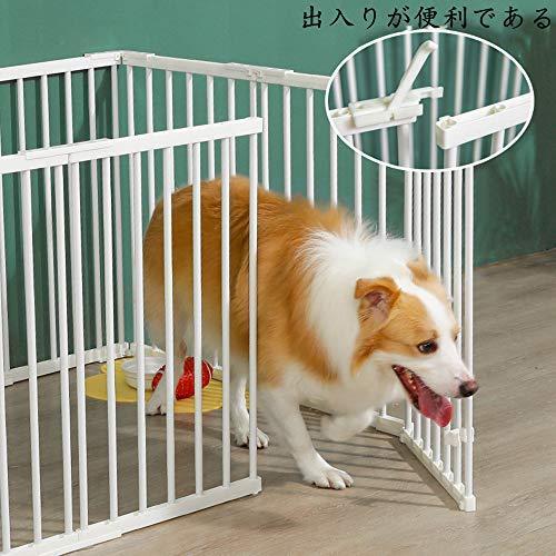 サークルケージ 犬用 ペットサークル 小型 ドア付き Diy 脱走防止柵 屋外 ペット柵 室内 ペットフェンス ドッグ A B08sr5qkcq Moonlight Blue 通販 Yahoo ショッピング