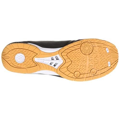 ヒュンメル フットサルシューズ アピカーレ5 PRO WIDE PG ブラック×シルバー 9095 27.5 cm 