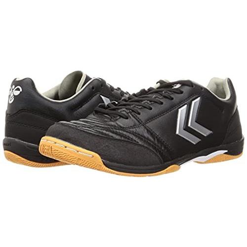 ヒュンメル フットサルシューズ アピカーレ5 PRO WIDE PG ブラック×シルバー 9095 27.5 cm 