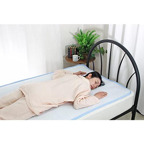 ウルトラ！ ロマンス小杉 アイスミンEX 接触冷感 敷きパッド ブルー ダブル 【R2663757470】(14807円)