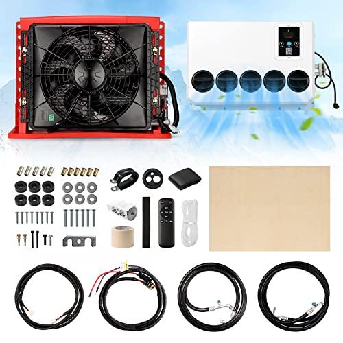 ［即日発送］ NEKPOKKA 12V DCエアコン トラック、RV、掘削機、農用車、バン、乗用車などの12V電動エアコンに適用 【IQY1259925702】(45089円)