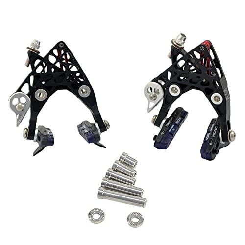 KCNC CB4 Road Bike BrakeHill Calipers Brake Set (Front & Rear), Black