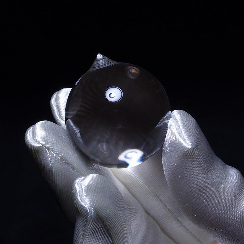天然水晶如意宝珠0.9寸（27.3〜30.2mm） : 水晶天然石専門店