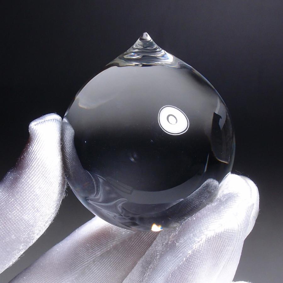 最高級 天然 水晶 如意宝珠台座付