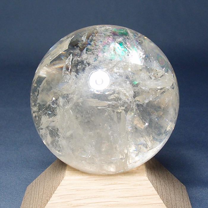 水晶玉 黄水晶玉（シトリン）玉 約63mm＜無着色＞ G1243 : 水晶天然石専門店