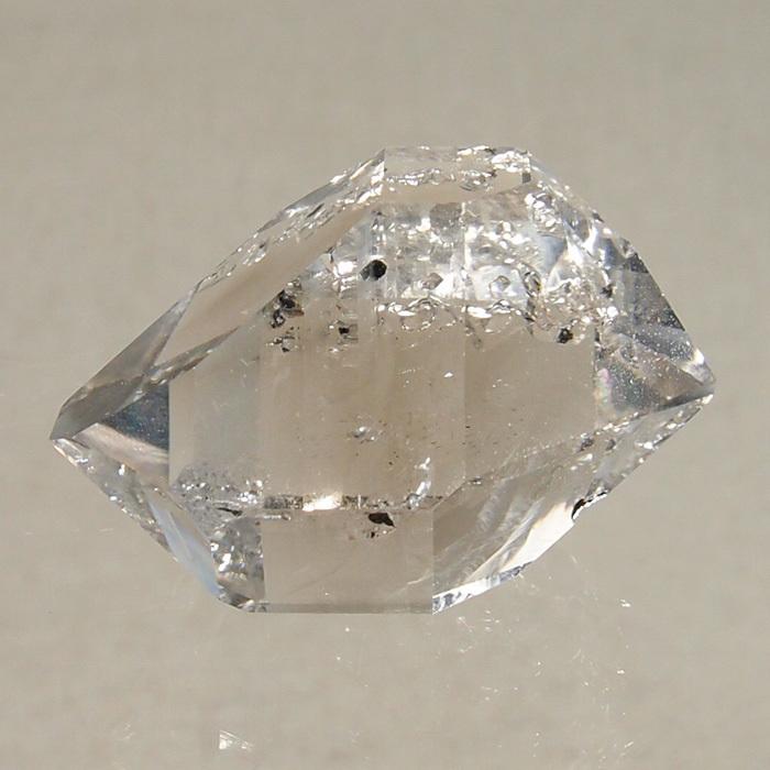 ハーキマーダイヤモンド☆水入り☆水晶☆高品質☆ ハーキマーダイヤモンド（水晶）水入り 76.5ct HK097 : 水晶