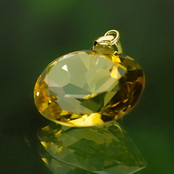 ジュエリーマスター作黄水晶（シトリン）ペンダントトップ　JM013 | ブランド登録なし | 01