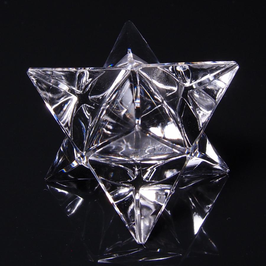 ヒマラヤ水晶のマカバスター 星型八面体36mm K1106 : 水晶天然石