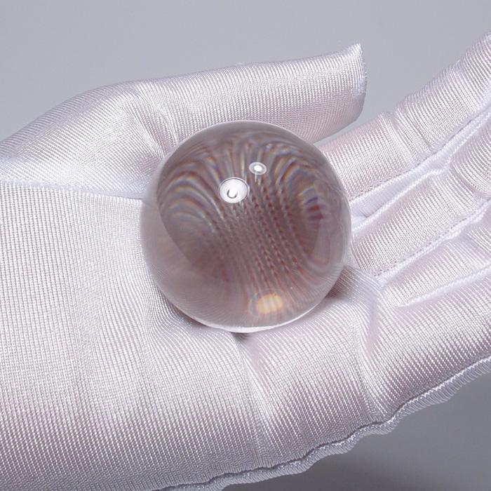 【Ａ＋】最高級天然水晶玉  約38.3mm　SP0138の画像