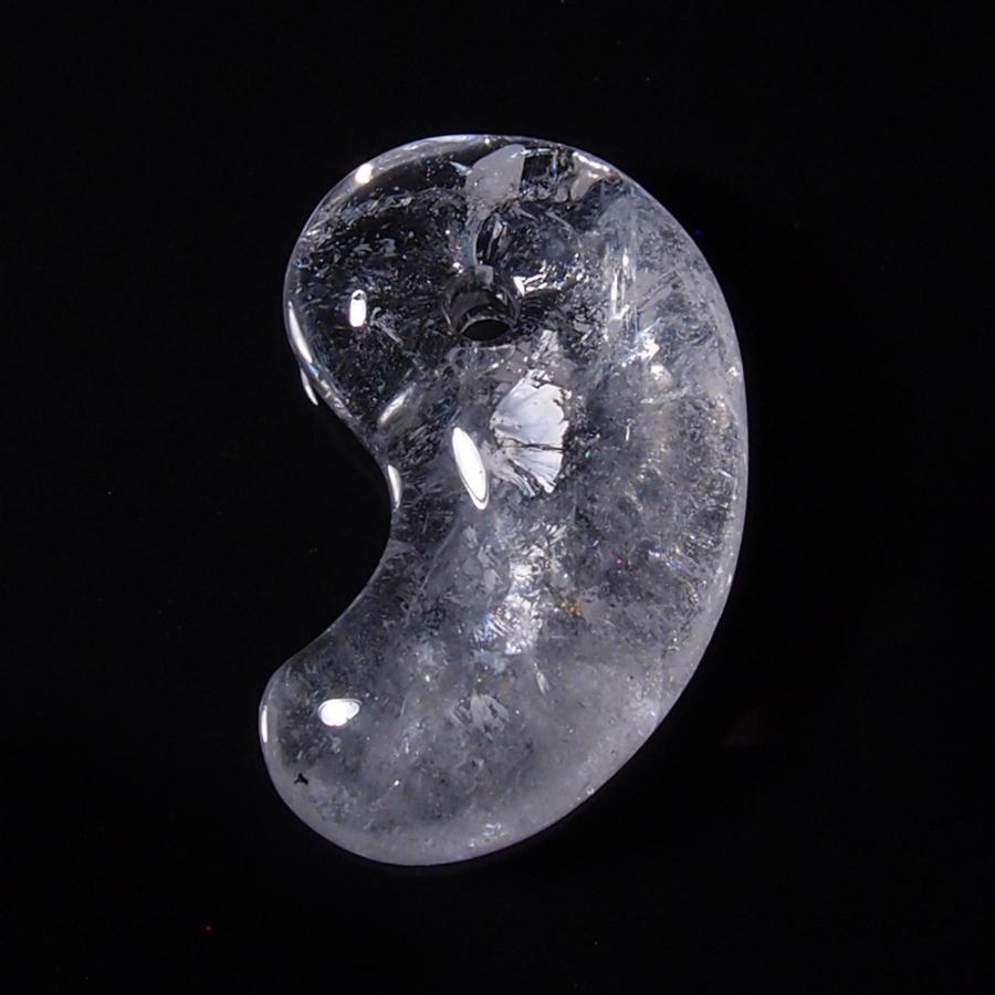 山梨県黒平産水晶勾玉  約30mm　YS337 | ブランド登録なし