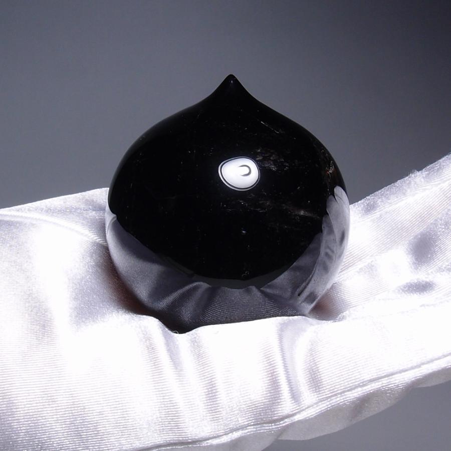 山梨県黒平産黒水晶如意宝珠　直径 約53mm YSH006 | ブランド登録なし | 03