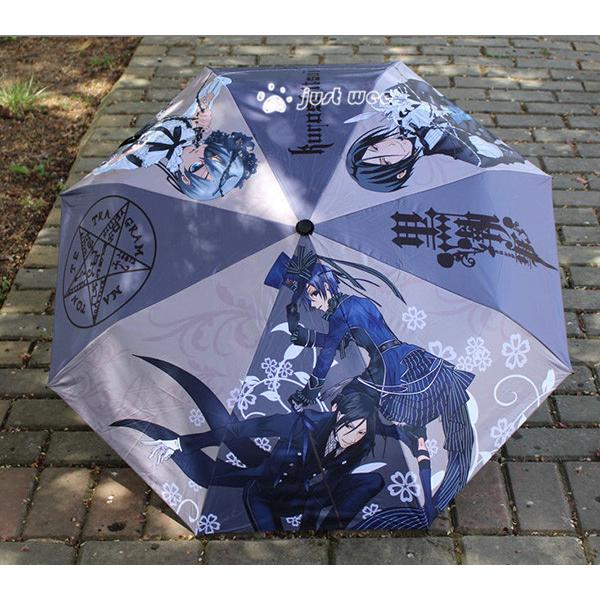 黒執事 シエル ファントムハイヴ セバスチャン 大人気 キャラクターグッズ アニメ 折りたたみ傘 晴 雨 両用 売れ筋 痛傘 Animesan38 オーズ 通販 Yahoo ショッピング