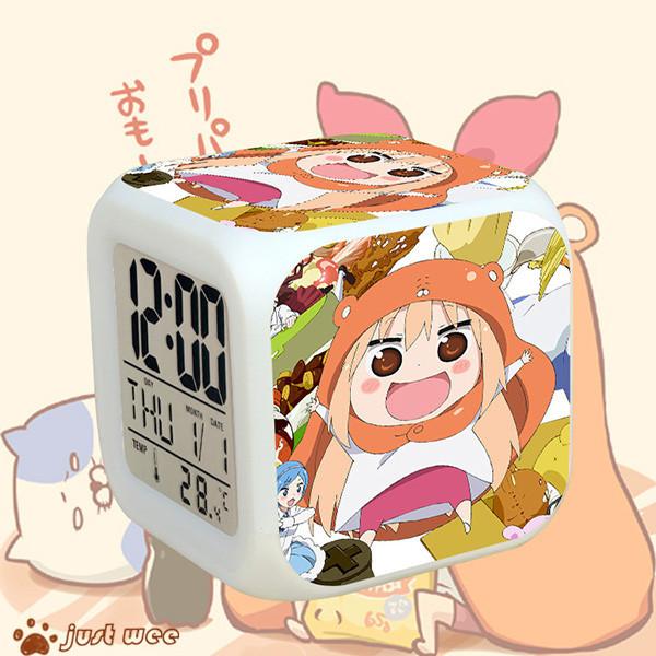 目覚まし時計 干物妹 うまるちゃん 土間埋 海老名 菜々 大人気 キャラクターグッズ アニメ 売れ筋 可愛い 光る 温度 プレゼント Naozhong49 オーズ 通販 Yahoo ショッピング